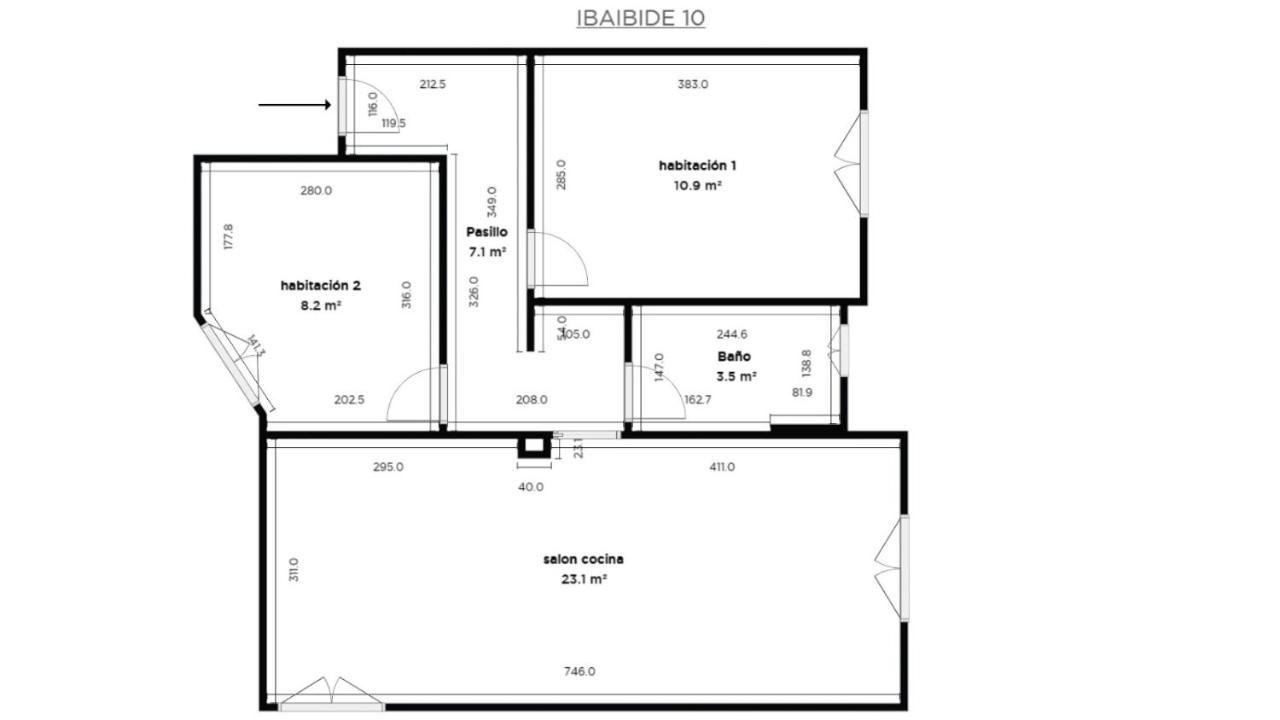 Family Apartment / Apartamento Familiar Гечо Екстер'єр фото